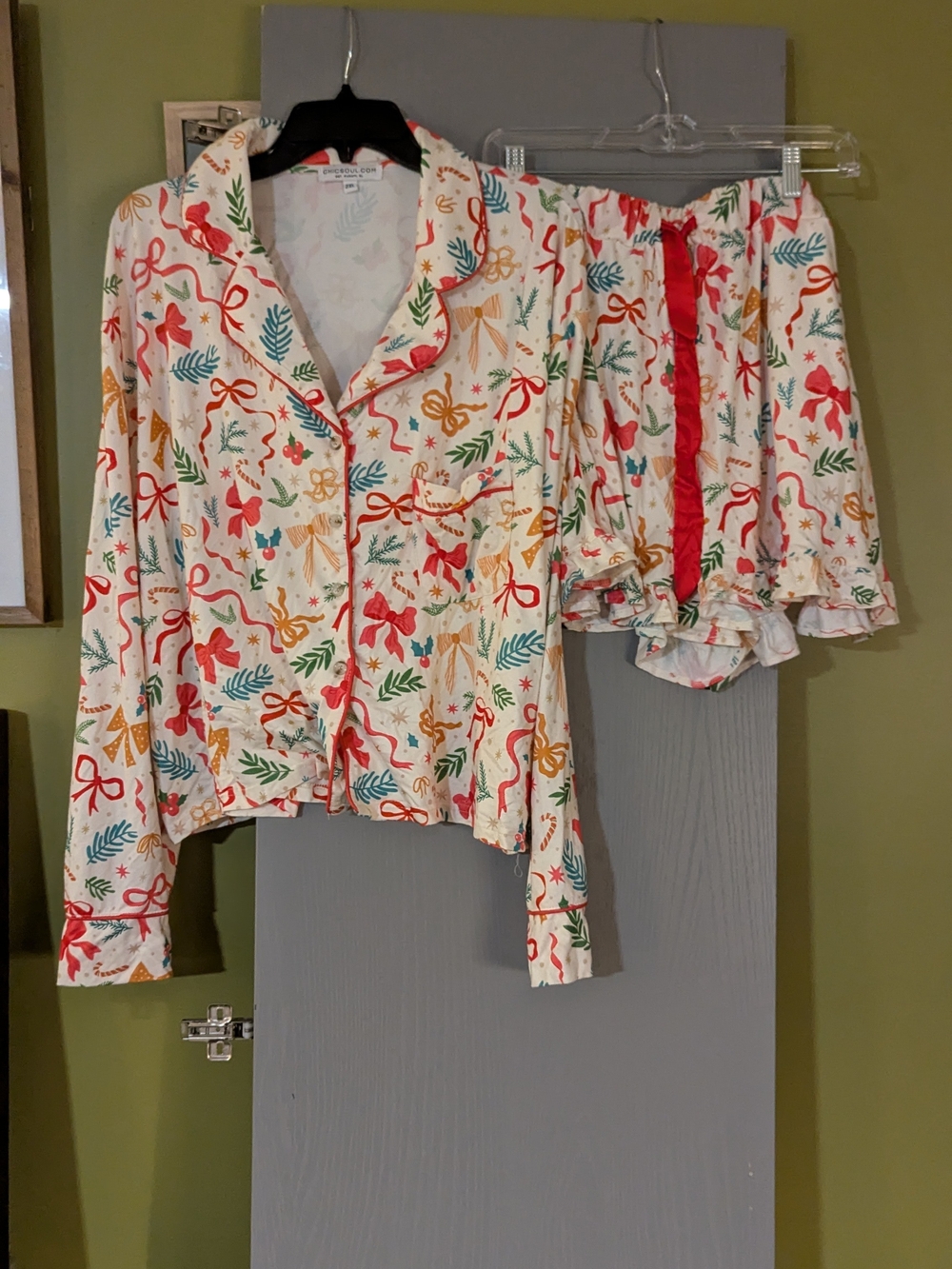 Chic Soul Christmas Pajama Set